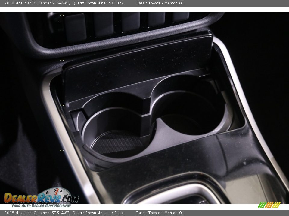 2018 Mitsubishi Outlander SE S-AWC Quartz Brown Metallic / Black Photo #12