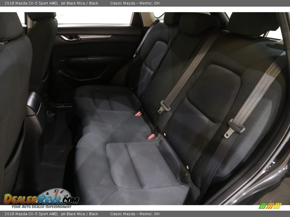 2018 Mazda CX-5 Sport AWD Jet Black Mica / Black Photo #16