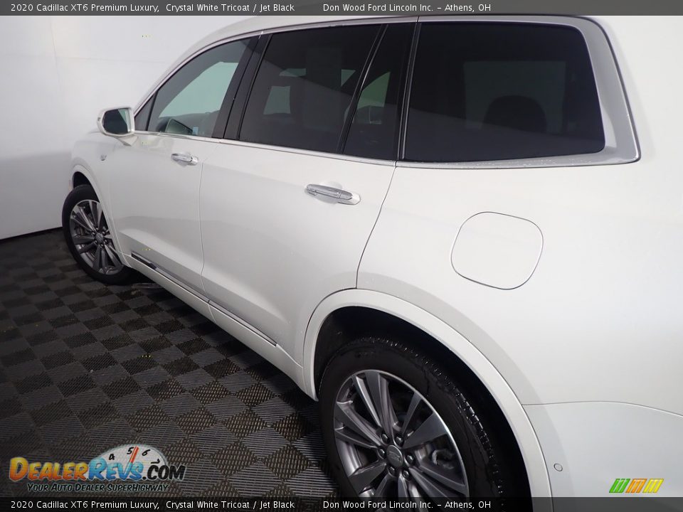 2020 Cadillac XT6 Premium Luxury Crystal White Tricoat / Jet Black Photo #21