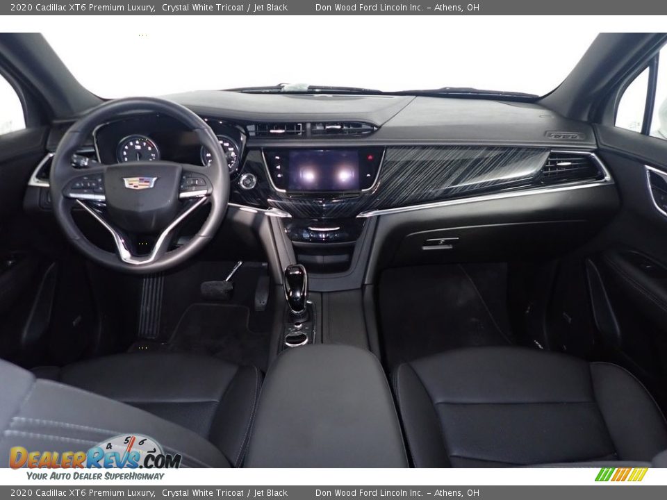 2020 Cadillac XT6 Premium Luxury Crystal White Tricoat / Jet Black Photo #23