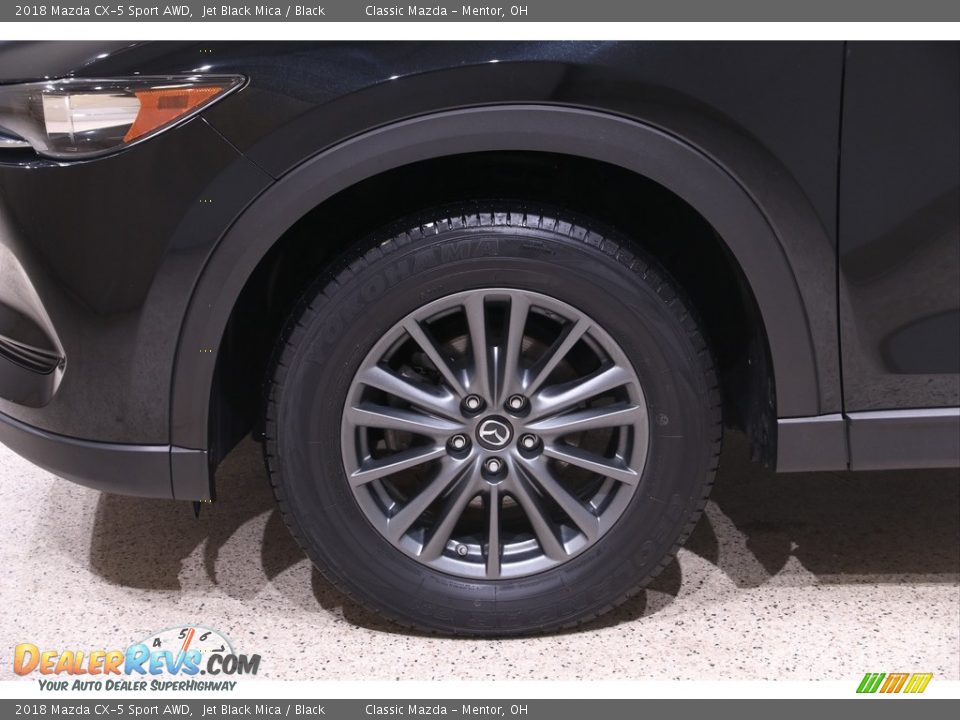 2018 Mazda CX-5 Sport AWD Jet Black Mica / Black Photo #19