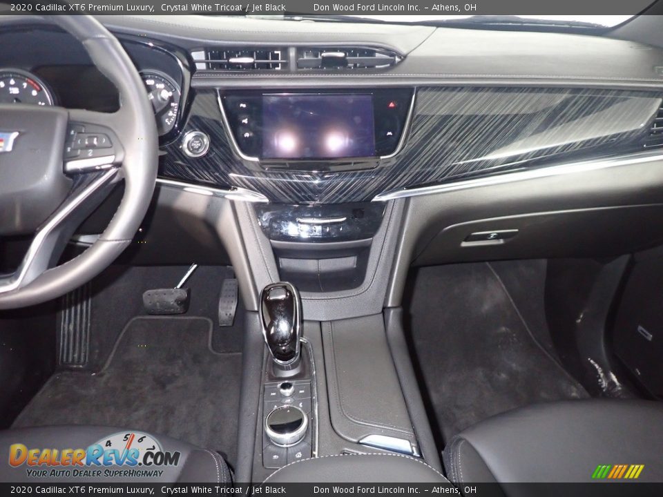 2020 Cadillac XT6 Premium Luxury Crystal White Tricoat / Jet Black Photo #24