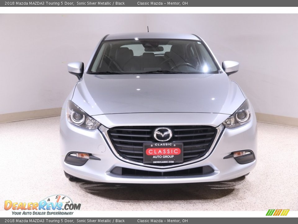 2018 Mazda MAZDA3 Touring 5 Door Sonic Silver Metallic / Black Photo #2
