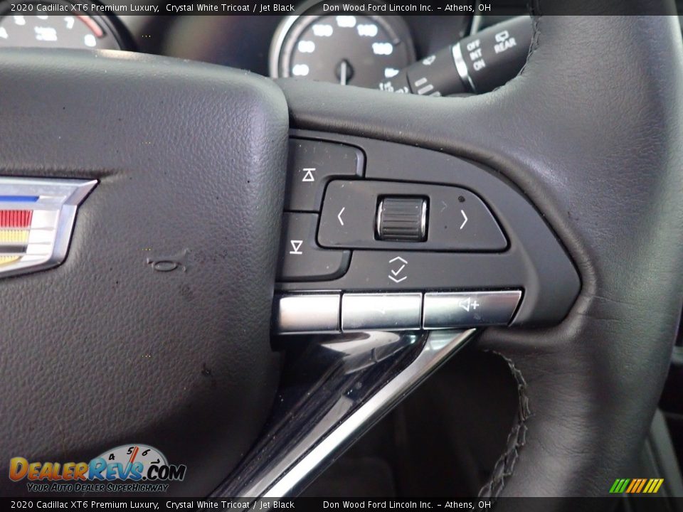 2020 Cadillac XT6 Premium Luxury Crystal White Tricoat / Jet Black Photo #29