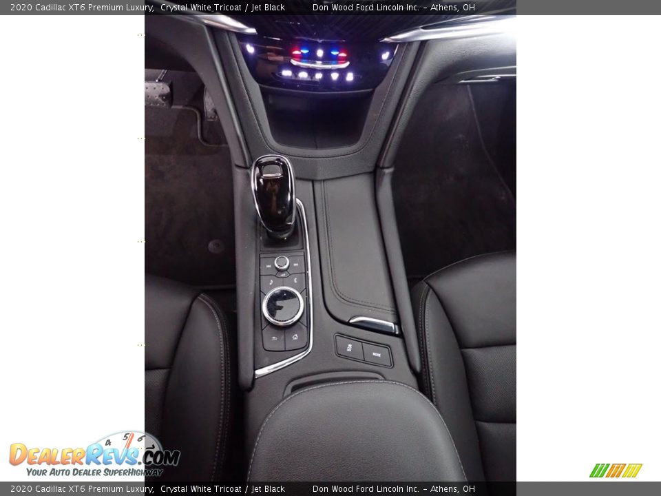 2020 Cadillac XT6 Premium Luxury Crystal White Tricoat / Jet Black Photo #31