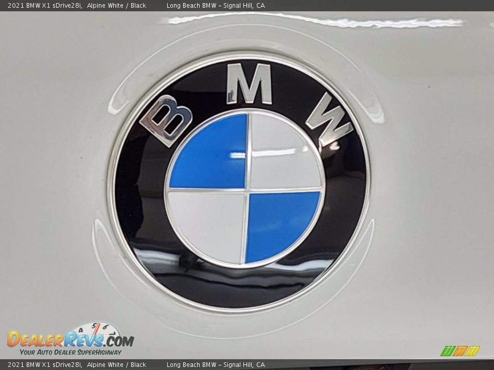 2021 BMW X1 sDrive28i Alpine White / Black Photo #23