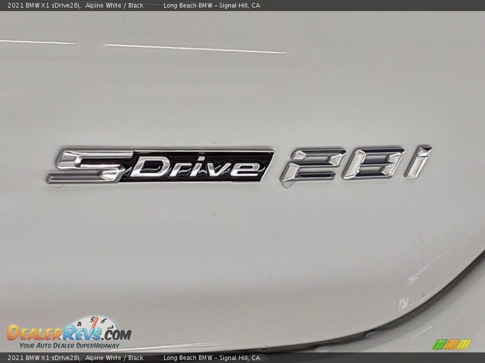 2021 BMW X1 sDrive28i Alpine White / Black Photo #24