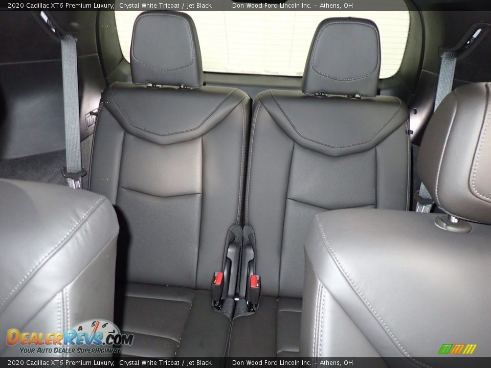 2020 Cadillac XT6 Premium Luxury Crystal White Tricoat / Jet Black Photo #35
