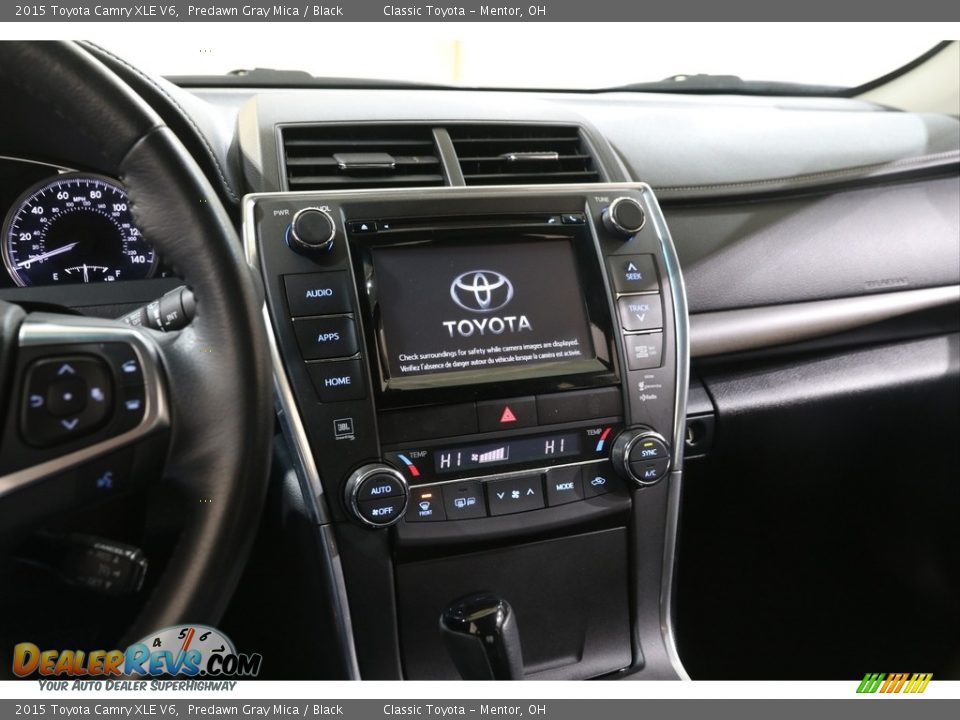 2015 Toyota Camry XLE V6 Predawn Gray Mica / Black Photo #9
