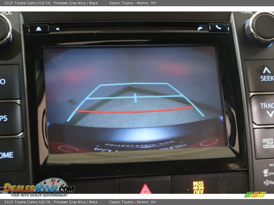 2015 Toyota Camry XLE V6 Predawn Gray Mica / Black Photo #13