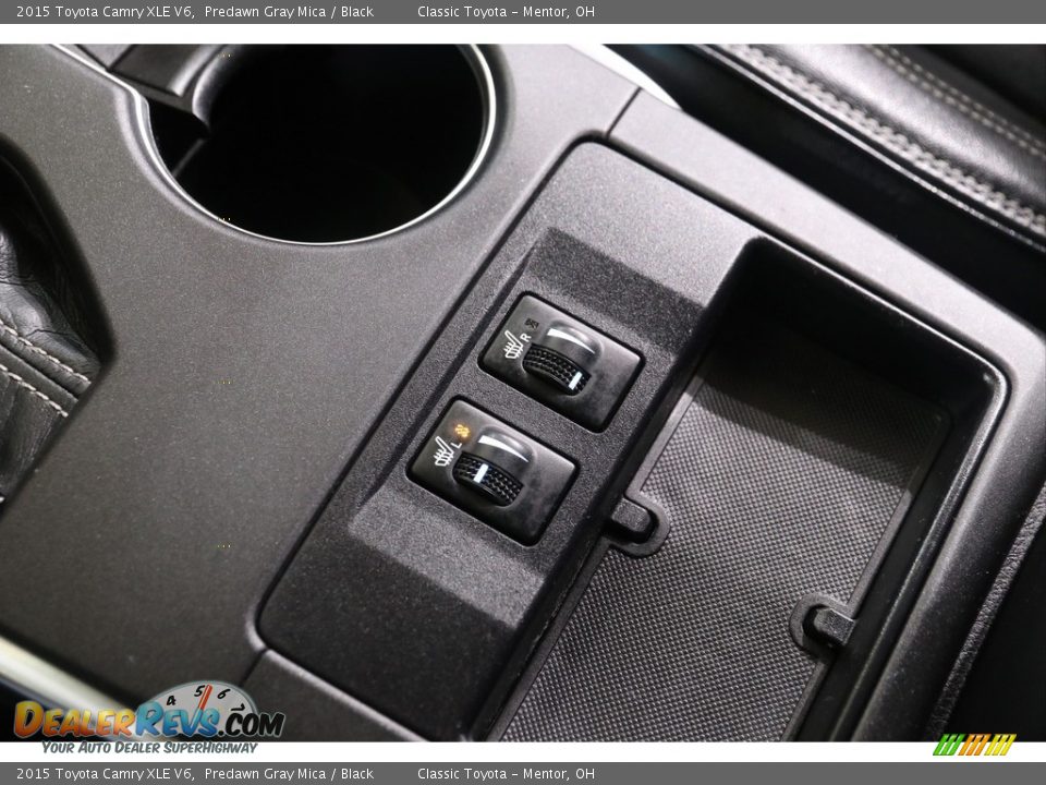 2015 Toyota Camry XLE V6 Predawn Gray Mica / Black Photo #15