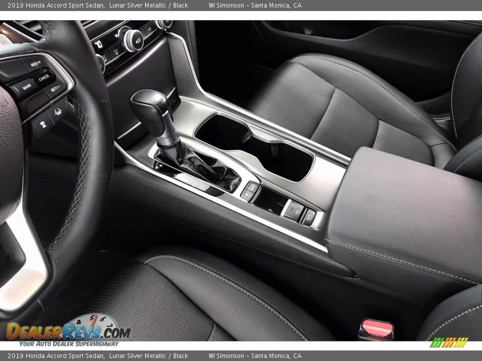 2019 Honda Accord Sport Sedan Lunar Silver Metallic / Black Photo #17