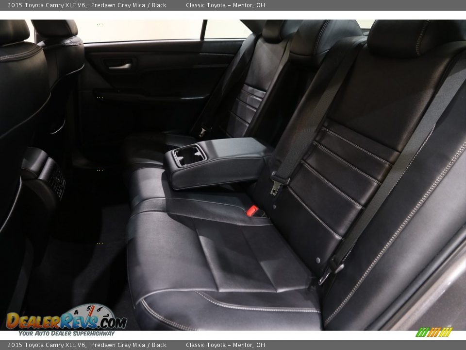 2015 Toyota Camry XLE V6 Predawn Gray Mica / Black Photo #20
