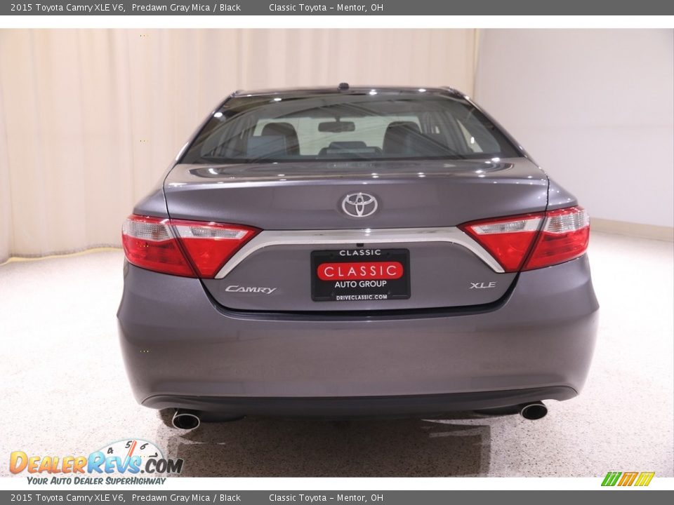 2015 Toyota Camry XLE V6 Predawn Gray Mica / Black Photo #21