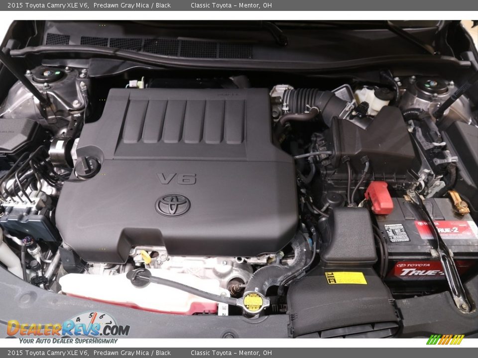 2015 Toyota Camry XLE V6 Predawn Gray Mica / Black Photo #22