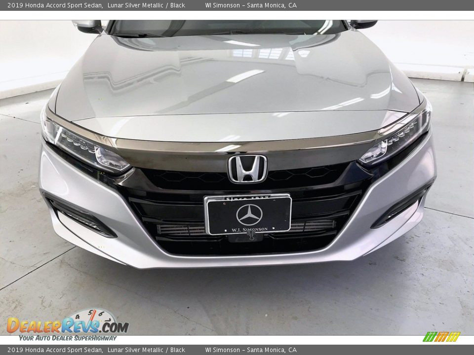 2019 Honda Accord Sport Sedan Lunar Silver Metallic / Black Photo #29