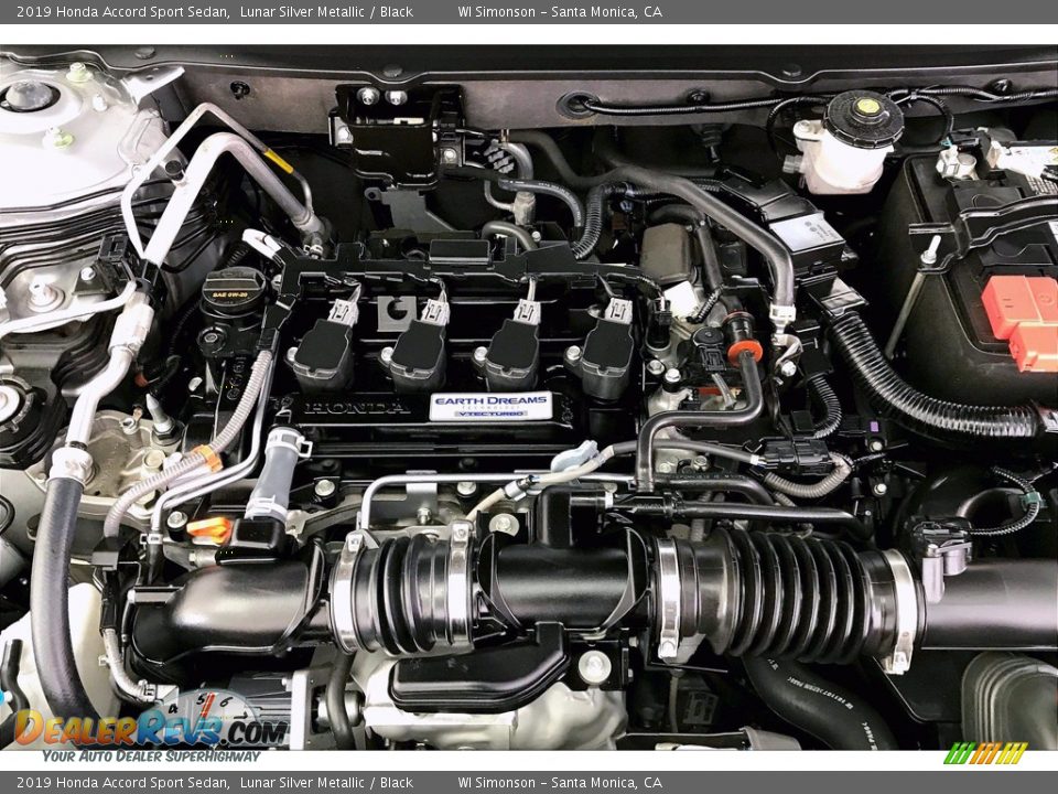 2019 Honda Accord Sport Sedan 1.5 Liter Turbocharged DOHC 16-Valve VTEC 4 Cylinder Engine Photo #31