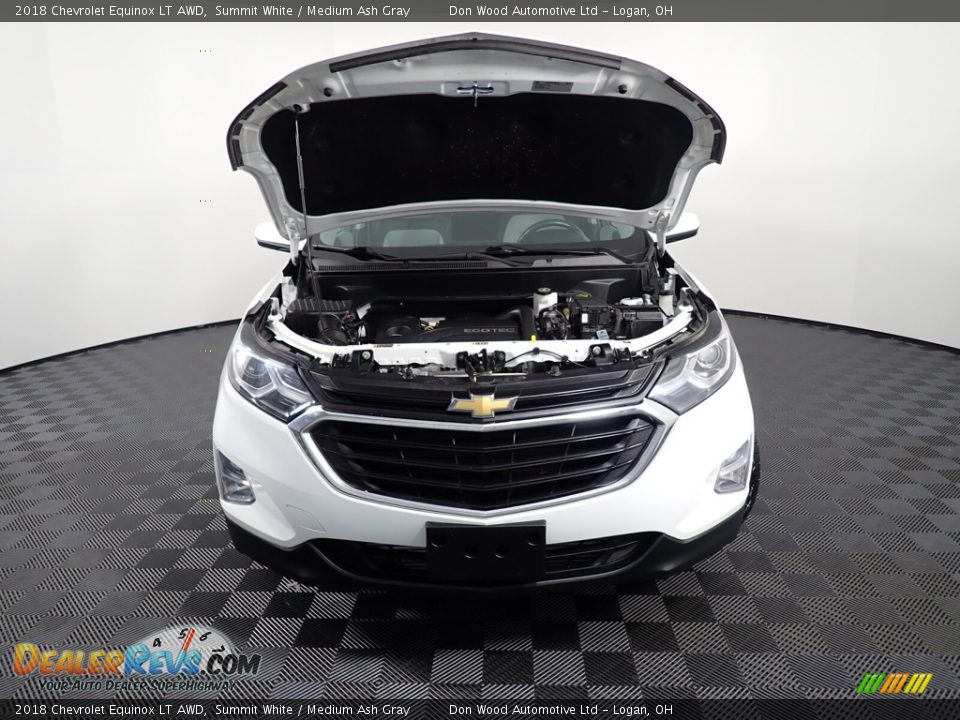 2018 Chevrolet Equinox LT AWD Summit White / Medium Ash Gray Photo #6