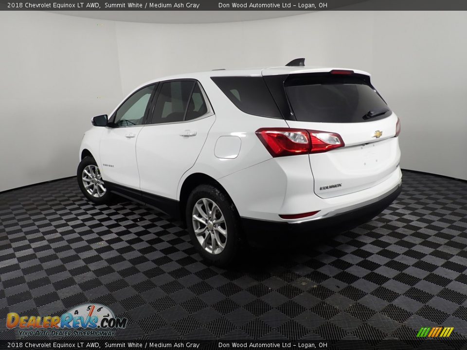 2018 Chevrolet Equinox LT AWD Summit White / Medium Ash Gray Photo #11