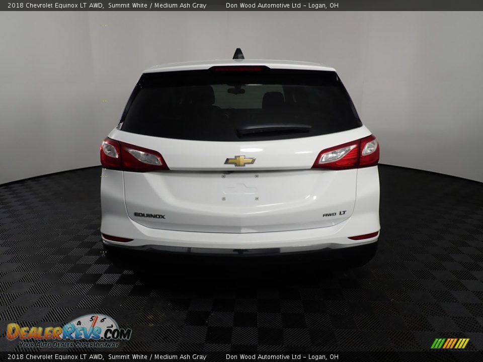 2018 Chevrolet Equinox LT AWD Summit White / Medium Ash Gray Photo #12