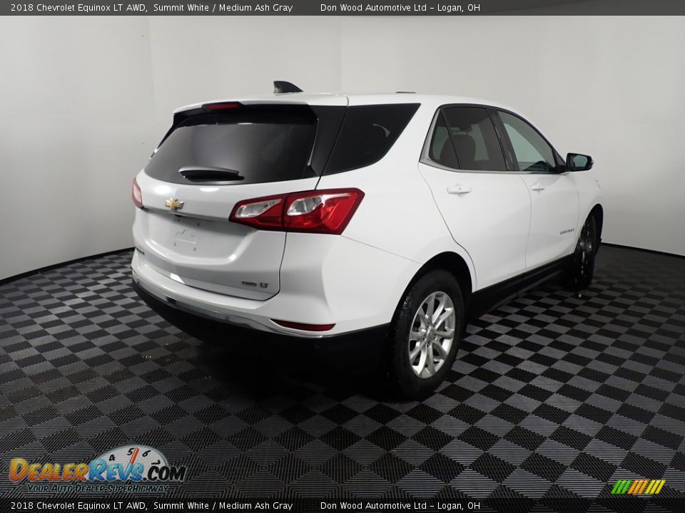 2018 Chevrolet Equinox LT AWD Summit White / Medium Ash Gray Photo #17