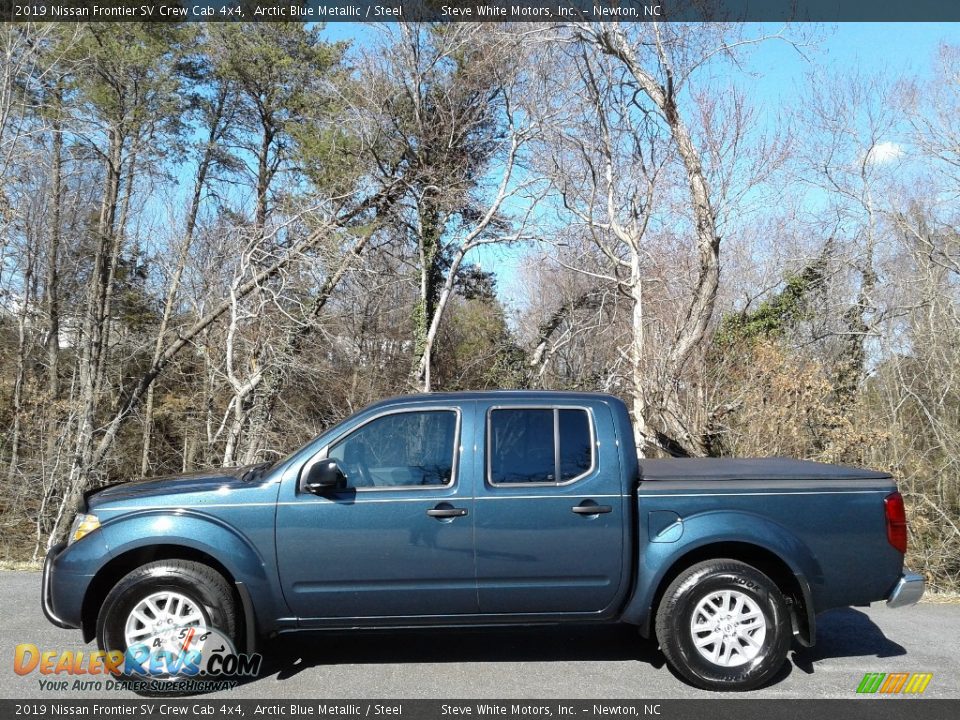 Arctic Blue Metallic 2019 Nissan Frontier SV Crew Cab 4x4 Photo #1