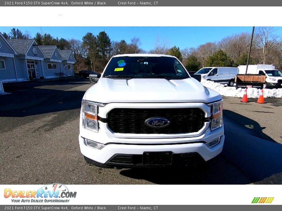 2021 Ford F150 STX SuperCrew 4x4 Oxford White / Black Photo #2