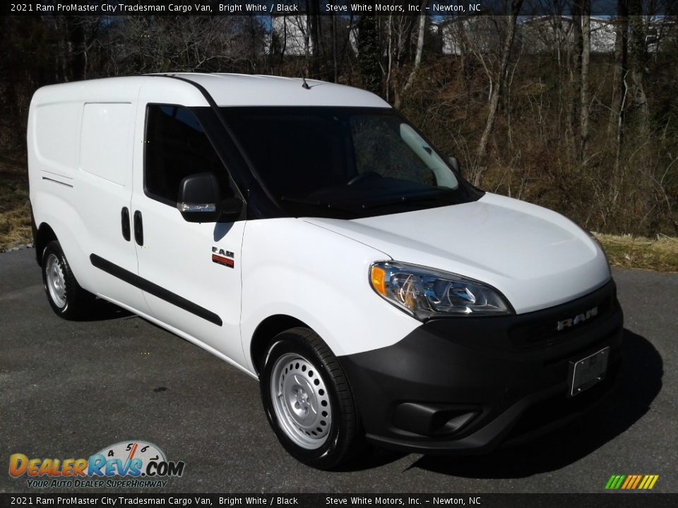 Bright White 2021 Ram ProMaster City Tradesman Cargo Van Photo #4