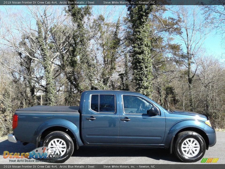 Arctic Blue Metallic 2019 Nissan Frontier SV Crew Cab 4x4 Photo #5