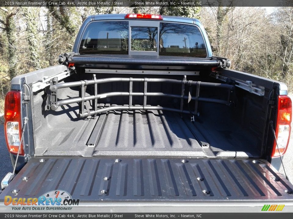 2019 Nissan Frontier SV Crew Cab 4x4 Arctic Blue Metallic / Steel Photo #9