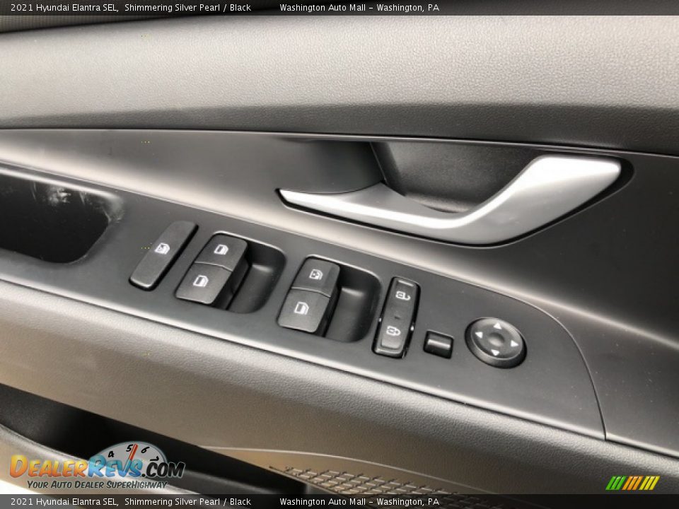 2021 Hyundai Elantra SEL Shimmering Silver Pearl / Black Photo #14