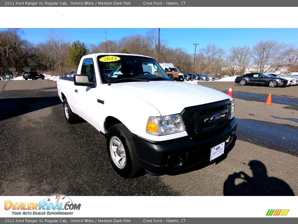 2011 Ford Ranger XL Regular Cab Oxford White / Medium Dark Flint Photo #1