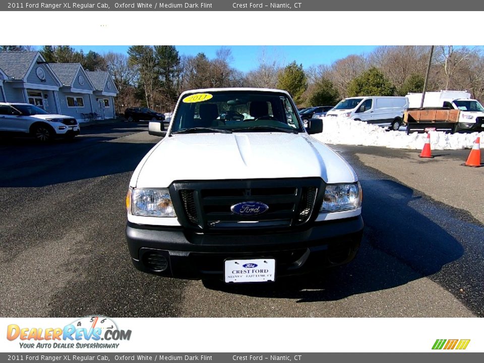 2011 Ford Ranger XL Regular Cab Oxford White / Medium Dark Flint Photo #2