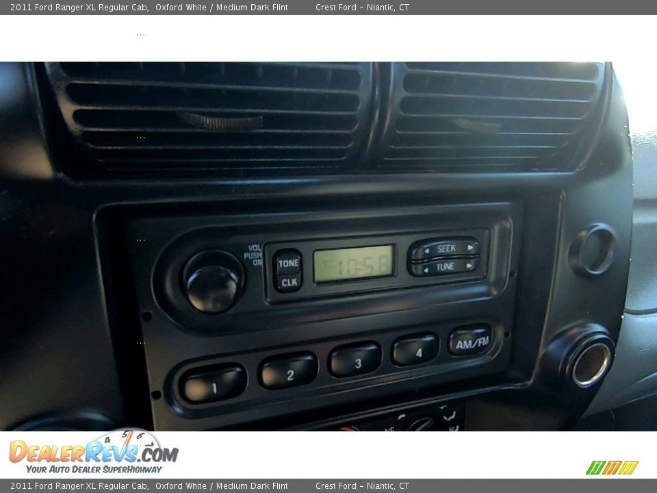 2011 Ford Ranger XL Regular Cab Oxford White / Medium Dark Flint Photo #14