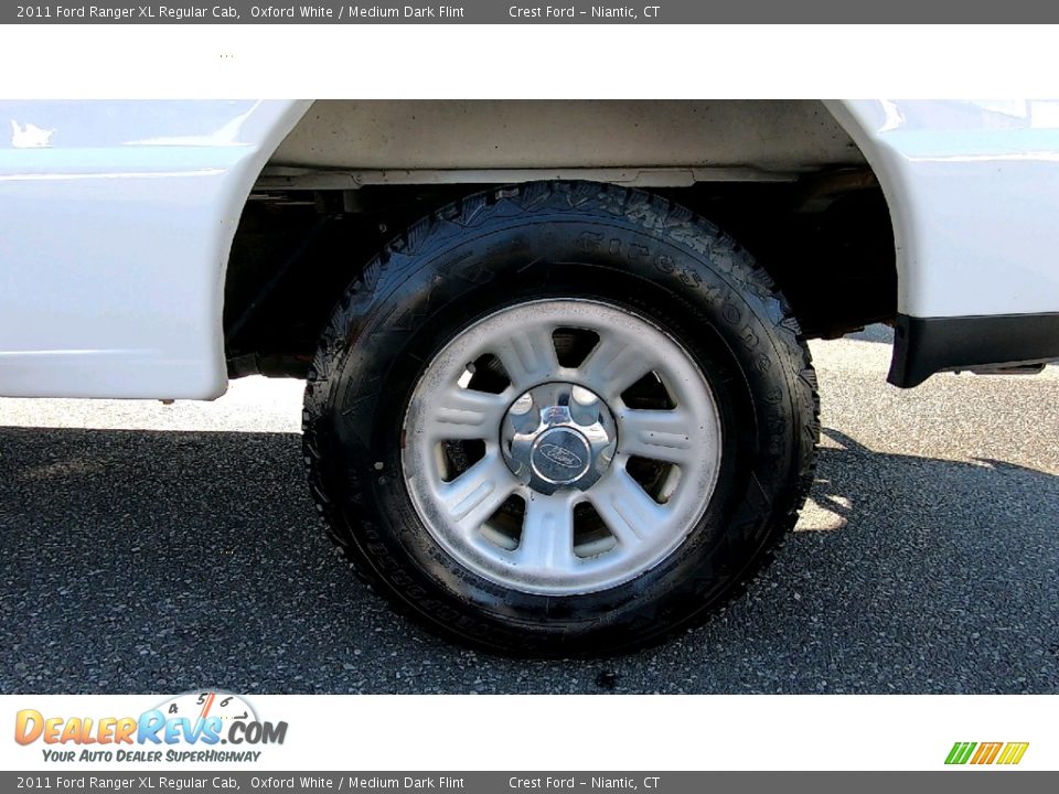 2011 Ford Ranger XL Regular Cab Oxford White / Medium Dark Flint Photo #16