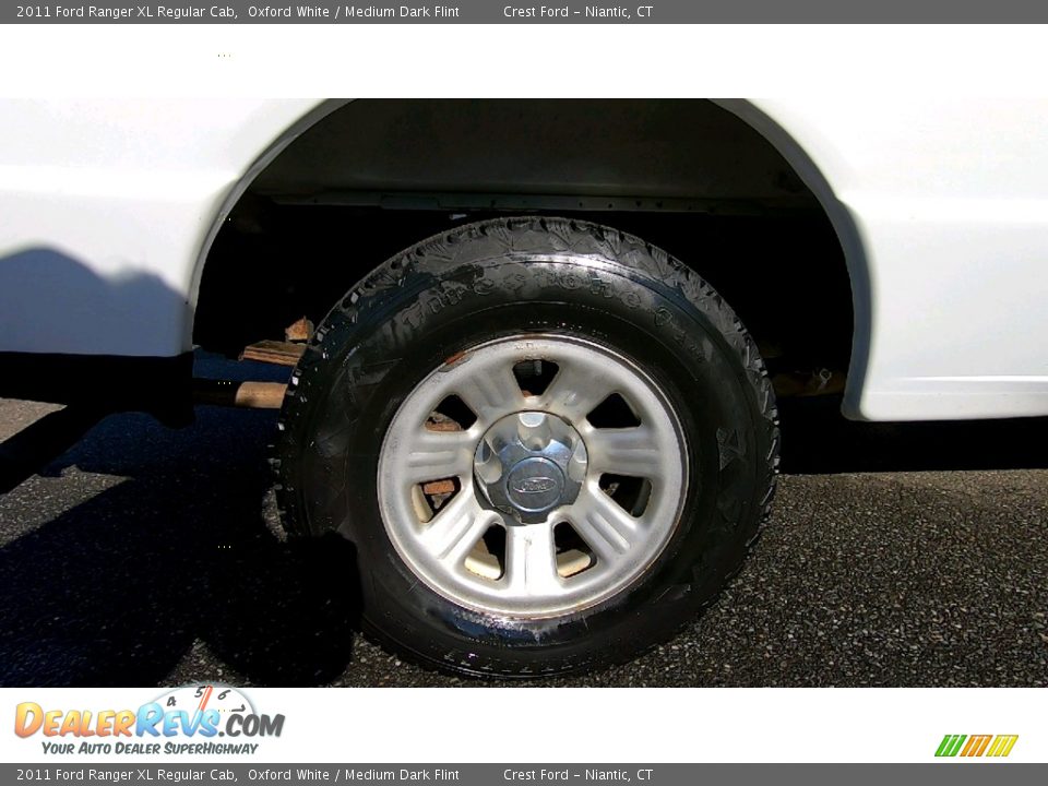 2011 Ford Ranger XL Regular Cab Oxford White / Medium Dark Flint Photo #18