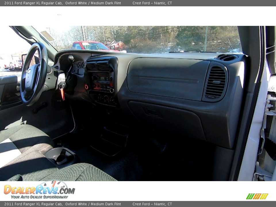 2011 Ford Ranger XL Regular Cab Oxford White / Medium Dark Flint Photo #20