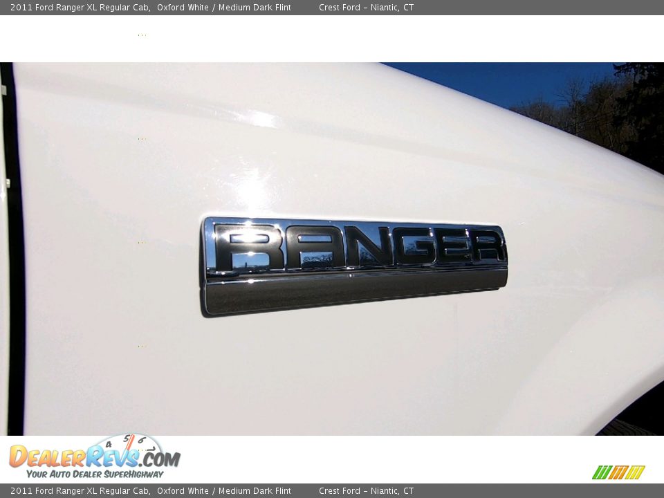 2011 Ford Ranger XL Regular Cab Oxford White / Medium Dark Flint Photo #21
