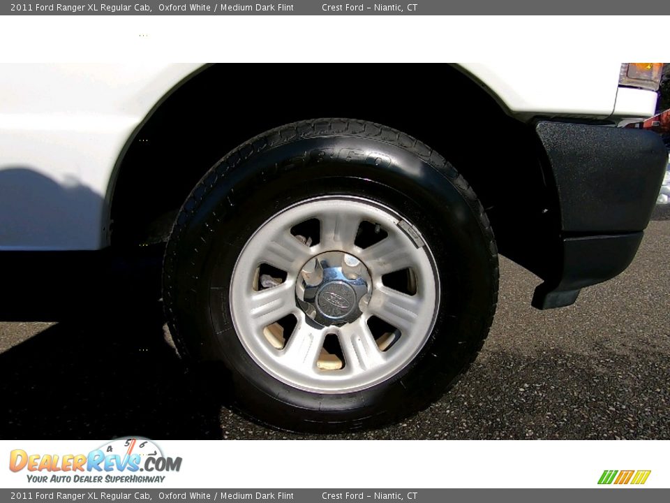 2011 Ford Ranger XL Regular Cab Oxford White / Medium Dark Flint Photo #22