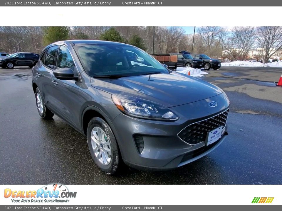 2021 Ford Escape SE 4WD Carbonized Gray Metallic / Ebony Photo #1