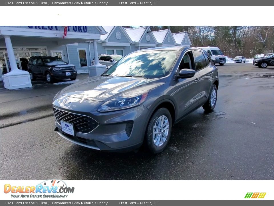 2021 Ford Escape SE 4WD Carbonized Gray Metallic / Ebony Photo #3