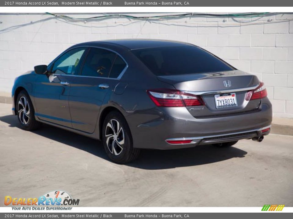 2017 Honda Accord LX Sedan Modern Steel Metallic / Black Photo #2