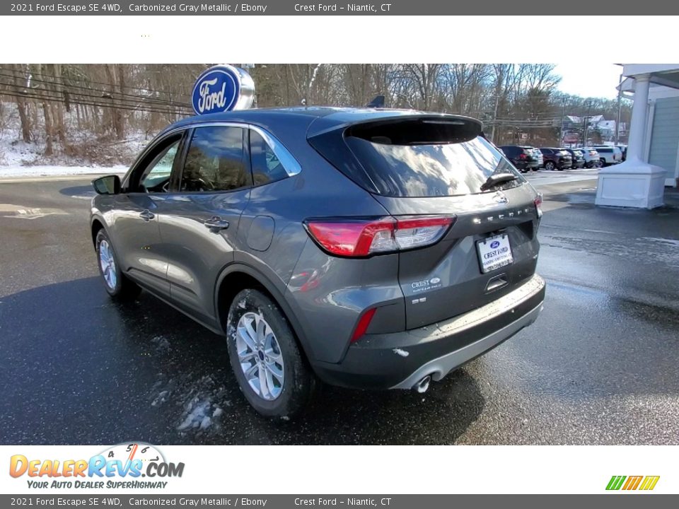 2021 Ford Escape SE 4WD Carbonized Gray Metallic / Ebony Photo #5