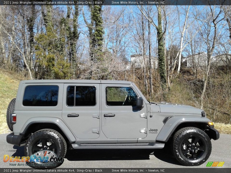 Sting-Gray 2021 Jeep Wrangler Unlimited Sahara Altitude 4x4 Photo #5