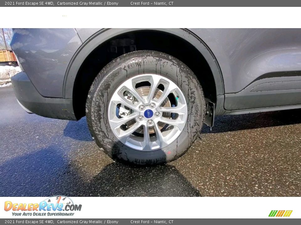 2021 Ford Escape SE 4WD Carbonized Gray Metallic / Ebony Photo #22