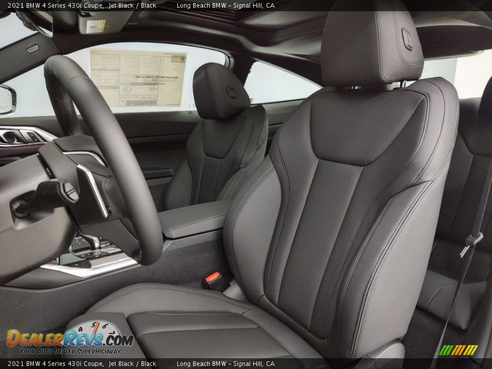 Front Seat of 2021 BMW 4 Series 430i Coupe Photo #6