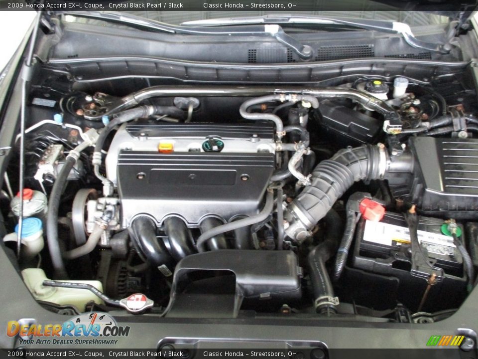 2009 Honda Accord EX-L Coupe 2.4 Liter DOHC 16-Valve i-VTEC 4 Cylinder Engine Photo #13