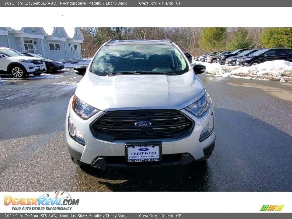 2021 Ford EcoSport SES 4WD Moondust Silver Metallic / Ebony Black Photo #2