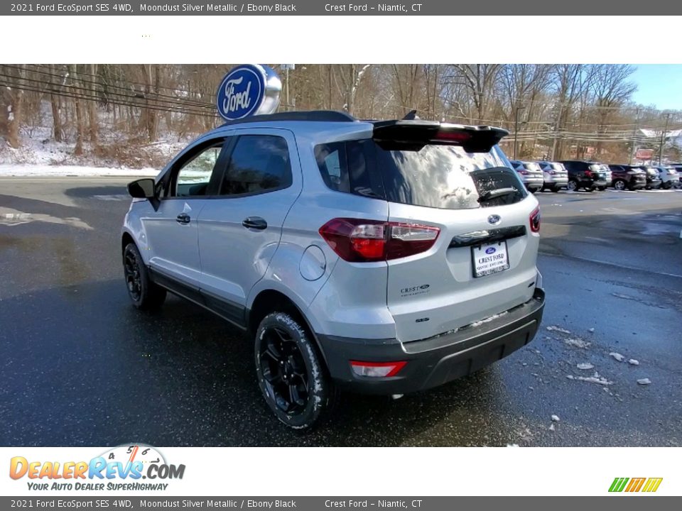 2021 Ford EcoSport SES 4WD Moondust Silver Metallic / Ebony Black Photo #5