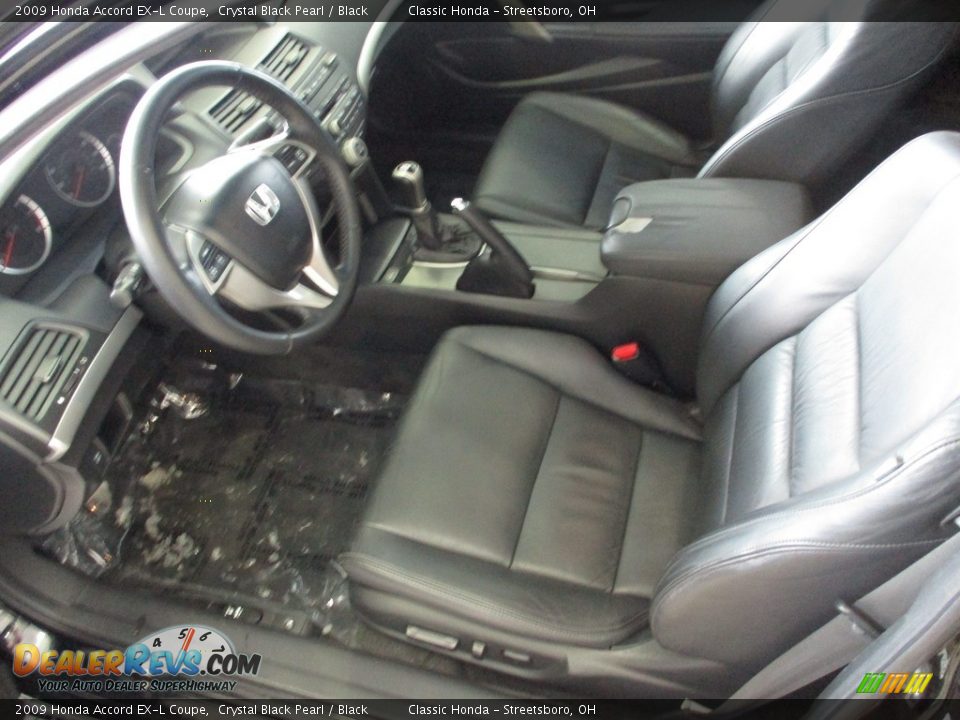 Front Seat of 2009 Honda Accord EX-L Coupe Photo #21